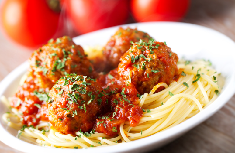 spaghetti meatballs